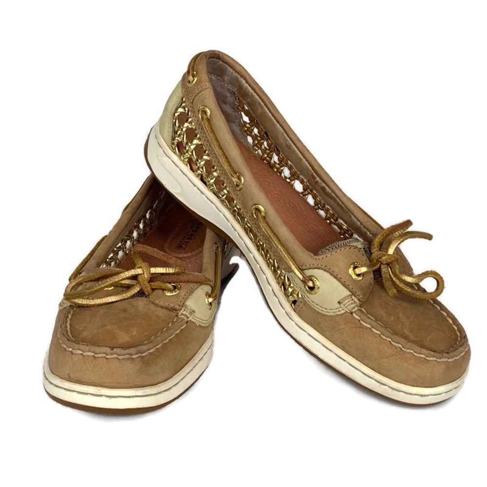 Sperry Angelfish Metallic Boat Shoes